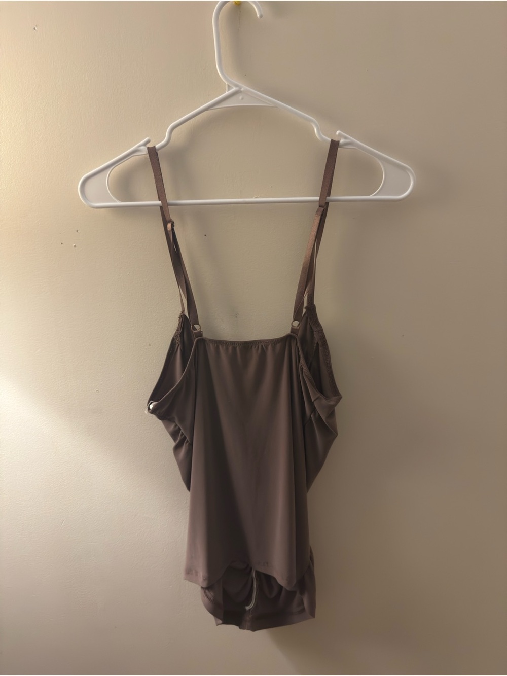 Apt. 9 Brown Ruffle-Front Spaghetti Strap Cami - Picture 3 of 3
